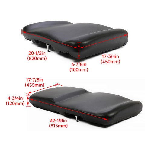 LH RH Side Seat Bottom For Polaris RANGER 900 XP 1000 XP 570 XP CREW Pair