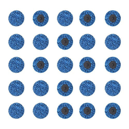 DURAFORCE 3 Inch Quick ChangeEasy Strip & Clean Discs For Paint Rust 25 Pack