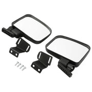 DURAFORCE New Durable Plastic Side Rear View Mirror Set For Polaris Ranger XP 900 2013-up