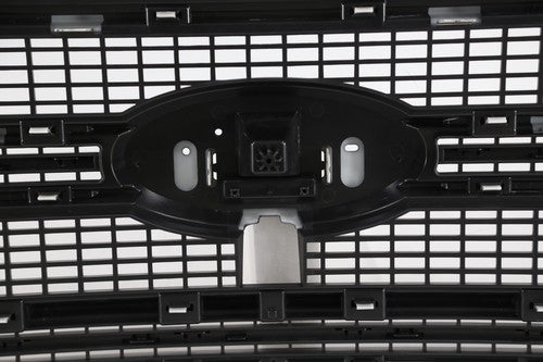 DURAFORCE Front Upper Grille for Ford F-150 Platinum 2015-2017 Camera Hole Matte Black