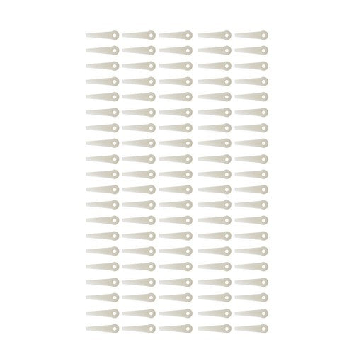 DURAFORCE 100 Pack Polycut Poly Cut Blade For 6-3 Replaces 4111-007-1001 Trimmer