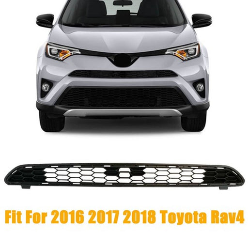 DURAFORCE Fit For 2016 2017 2018 Toyota Rav4 SE Grille Front Bumper Grill Center Honeycomb