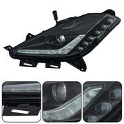 DURAFORCE Headlight For Chevrolet Corvette 2014-2018 2019 Driver Side Black HID W/Ballast