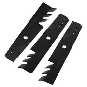 DURAFORCE 3 Pack Deck Blade For John Deere 145 155C LA1300 LA140 LA145 GX21786 GY20852