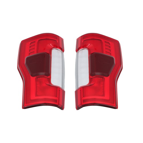 DURAFORCE LH+RH Side For Ford F-250 F-350 Super Duty 2017-2019 Tail Light w/Blind Spot LED