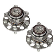 DURAFORCE 2pc For Honda Accord 2008-2012 For Acura TSX 2010-2014 V6 Rear Wheel Hub Bearing
