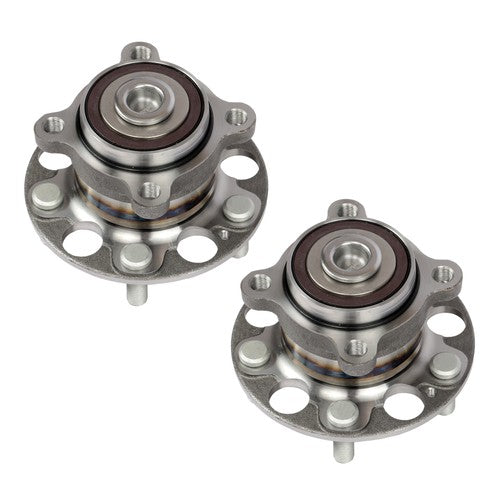 DURAFORCE 2pc For Honda Accord 2008-2012 For Acura TSX 2010-2014 V6 Rear Wheel Hub Bearing