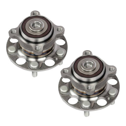 DURAFORCE 2pc For Honda Accord 2008-2012 For Acura TSX 2010-2014 V6 Rear Wheel Hub Bearing