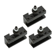 DURAFORCE 3 PCS OXA #1 Quick Change Turning & Facing Lathe Tool Post Holder 250-001 New