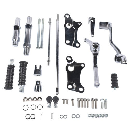 DURAFORCE Forward Controls Shift Linkages Rod Chrome for Harley Sportster 883 XLH883 91-03