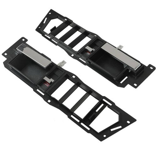 DURAFORCE Interior Door Handle Chrome Lever for Chevy GMC C K1500 Suburban 88 89 94 Pair