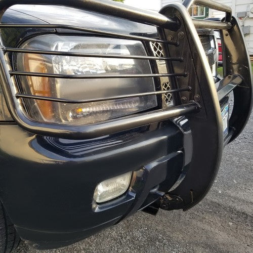 Grille Grill Brush Guard Bumper For Chevy Chevrolet Trailblazer Ext 02-09