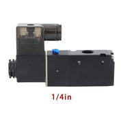 DURAFORCE 3 Way Normally Closed DC 110V Electric Solenoid Air Valve 1/4" NPT