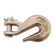 DURAFORCE 10 Pcs 5/16" Clevis Chain Grab Hook Wrecker Tow Chain Truck Trailer Tie