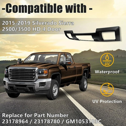 Bumper Skid Plate Panel For 2015-2019 GMC Sierra 2500 3500HD GM1053104C