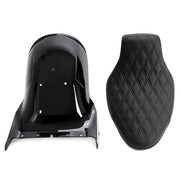 DURAFORCE For Harley-Davidson Softail 2006-2017 Short Rear Fender Stitching Seat Kit