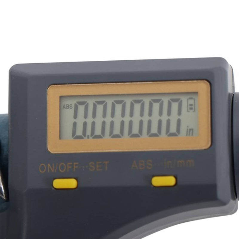 DURAFORCE Digital Electronic Outside Micrometer Carbide 0-1" 0.00005" 0-25mm