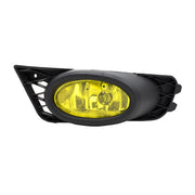 DURAFORCE For 2009 2010 2011 Honda Civic Sedan Fog Lights W/ Wiring & Switch Yellow Lens
