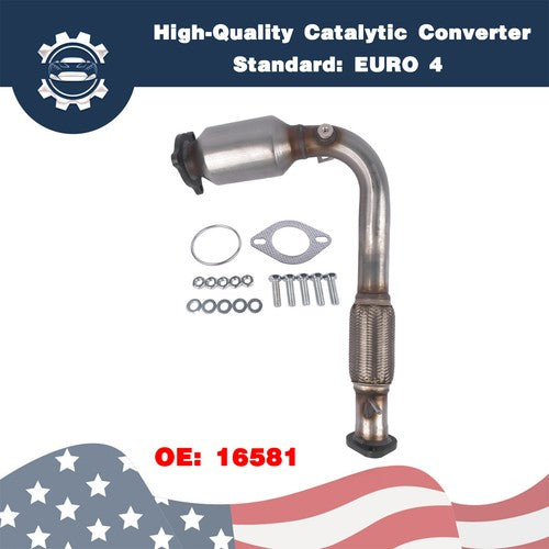 DURAFORCE Front Catalytic Converter for GMC Terrain 10-14 Chevy Captiva Sport 12-15 2.4L