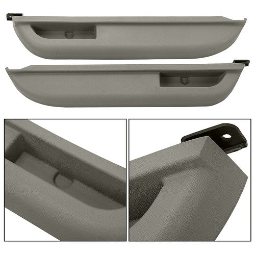 2x Front Door Armrest for Chevy Blazer C K1500 C K2500 1990 1994 GMC Yukon Gray