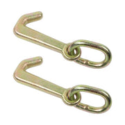 DURAFORCE 5/16 Inch Mini J Hook G70 5400 lbs Working Load Limit with Link Pack of 2