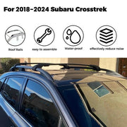 DURAFORCE For Subaru Impreza Crosstrek 2017-2023 Roof Rack Rail Cross Bar Luggage Carrier
