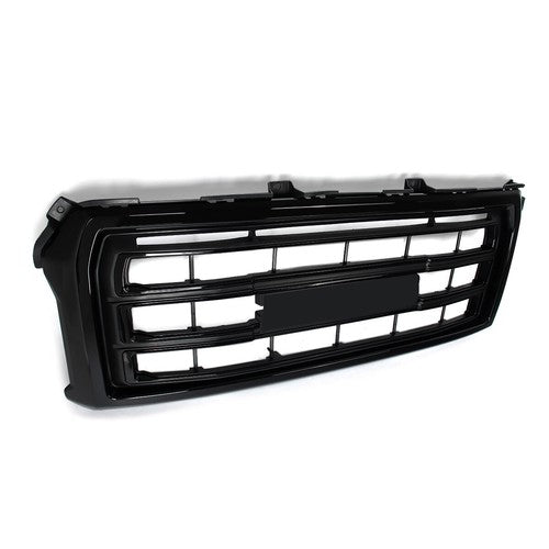 DURAFORCE 23254463 Front Bumper Grille Gloss Black for GMC Sierra 1500 2014 2015 SLT Style