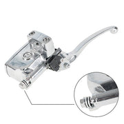 DURAFORCE 1" HANDLEBAR HYDRAULIC BRAKE & CLUTCH MASTER CYLINDER L&R CHROME
