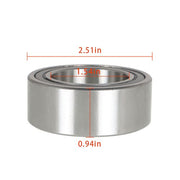 DURAFORCE REAR WHEEL AXLE BEARING KIT Fit FOR YAMAHA YFM700 700R RAPTOR 2009 UPGRADED
