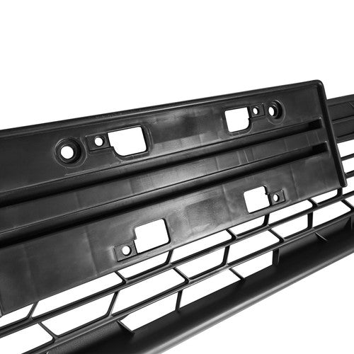 DURAFORCE Front Bumper Black Mesh Low Grill W/License Plate Bracket For 22-23 Honda Civic