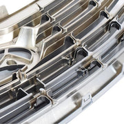 DURAFORCE 86350B8BB0 Front Upper Grille W/ Camera Hole for Hyundai Santa Fe XL 2017-2019