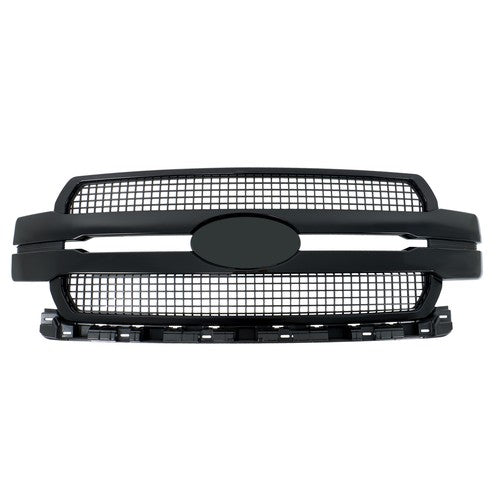DURAFORCE For Ford F-150 2018-2020 JL3Z-8200-MB Front Bumper Center Mesh Grille Plastic