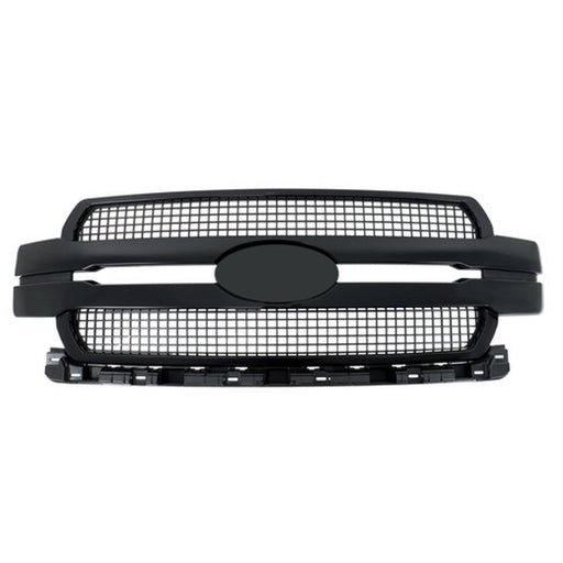DURAFORCE For Ford F-150 2018-2020 JL3Z-8200-MB Front Bumper Center Mesh Grille Plastic