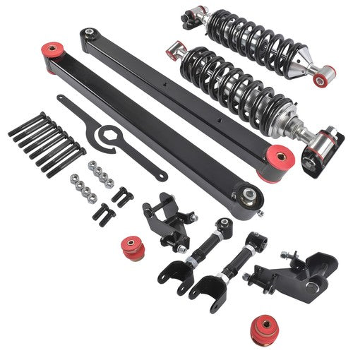 DURAFORCE Fits 1967-1972 Cutlass 180-230lb Rear Adjustable 4 Bar & Coilover Conversion Kit