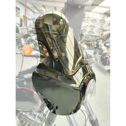 DURAFORCE Front Headlight Fairing 15'' Windshield For Harley Dyna Wide Super Glide T-Sport