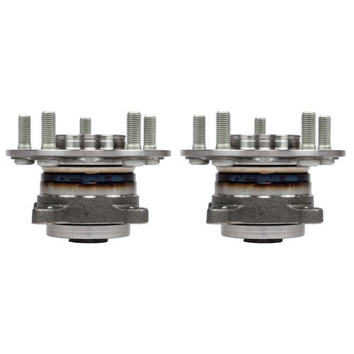 DURAFORCE 2pc For Honda Accord 2008-2012 For Acura TSX 2010-2014 V6 Rear Wheel Hub Bearing