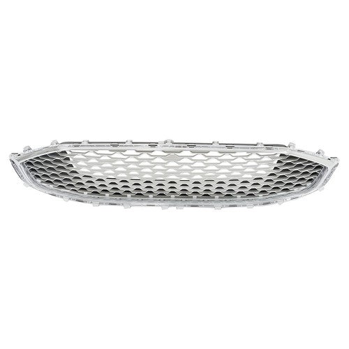 DURAFORCE Front Upper + Lower Grill w/ Fog Lights + Chrome Trim For Ford Fusion 2019-2020