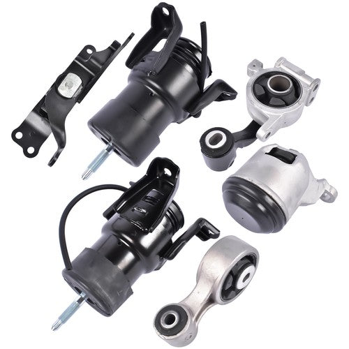DURAFORCE 6Pcs Engine Motor & Trans Mount Set for Nissan Maxima 3.5L 2009-2014 Auto Trans