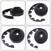 DURAFORCE Lawn Border L-shaped Lawn Garden Edging Kit 40FT With 40Pcs Anchoring Spikes