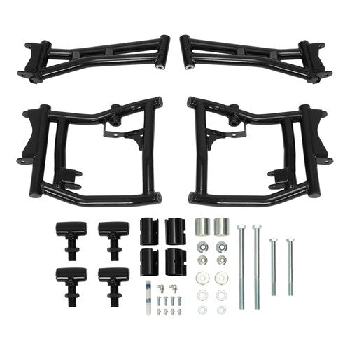 For 16 Plus Polaris General 4 High Clearance 1.5 Offset Rear A-Arms Powder Coated