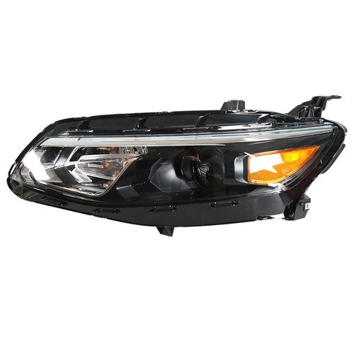 DURAFORCE Headlamps Halogen Clear Lens Fit For Chevy Malibu 2016-2018 LH/Driver Headlights
