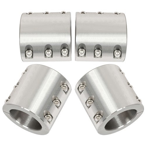 Universal 2 Inch OD Size Tube Clamps Roll Cage Mount Cage Long 4 Pieces