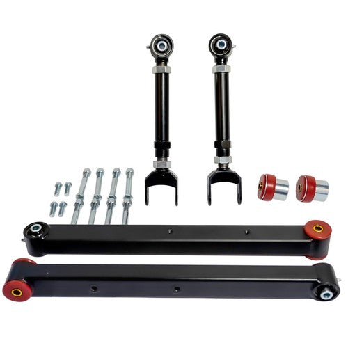 DURAFORCE Upper & Lower Rear Trailing Arms Kit for Chevy Chevelle Pontiac Tempest 64-66