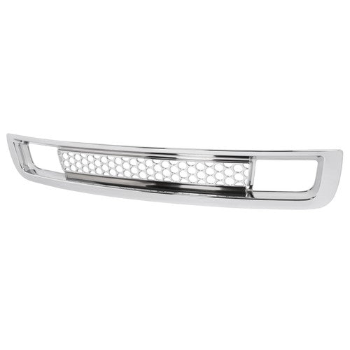 Upper Lower Grille Hood Molding Chrome for 2007-13 GMC Sierra 1500 Denali Pickup
