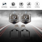 DURAFORCE 2 Trailer Door Latch T-Handle Locking Stainless Steel for Camper RV Truck Toolbx
