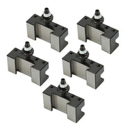 DURAFORCE 5 PCS #1 Quick Change Turning & Facing Lathe Tool Post Holder OXA 250-001 New
