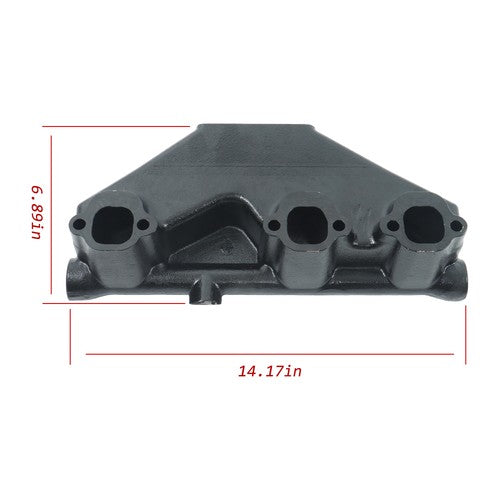 DURAFORCE NEW Exhaust Manifold Assembly 3857656 3852338 For Volvo Penta OMC GLM 4.3L V6