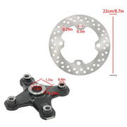 DURAFORCE Front/Rear Wheel Hub & Brake Rotor For Can-Am Outlander 450 500 570 650 800 850