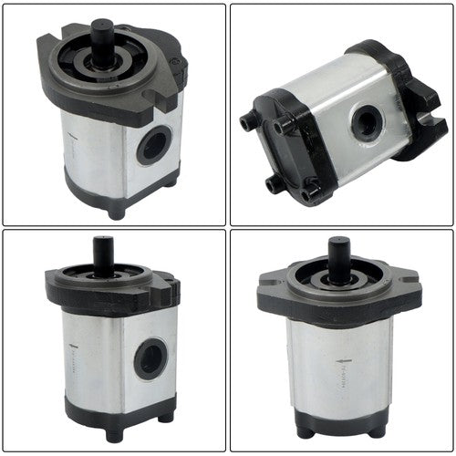 DURAFORCE Hydraulic Gear Pump 4-18 GPM, 9 Tooth Spline Shaft SAE A-2 Bolts CW Cast Iron