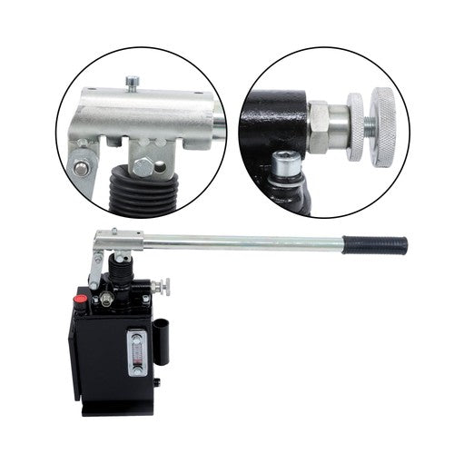 DURAFORCE 1.5 CID Hydraulic Hand Pump With Release Knob Single Acting Cylinder
